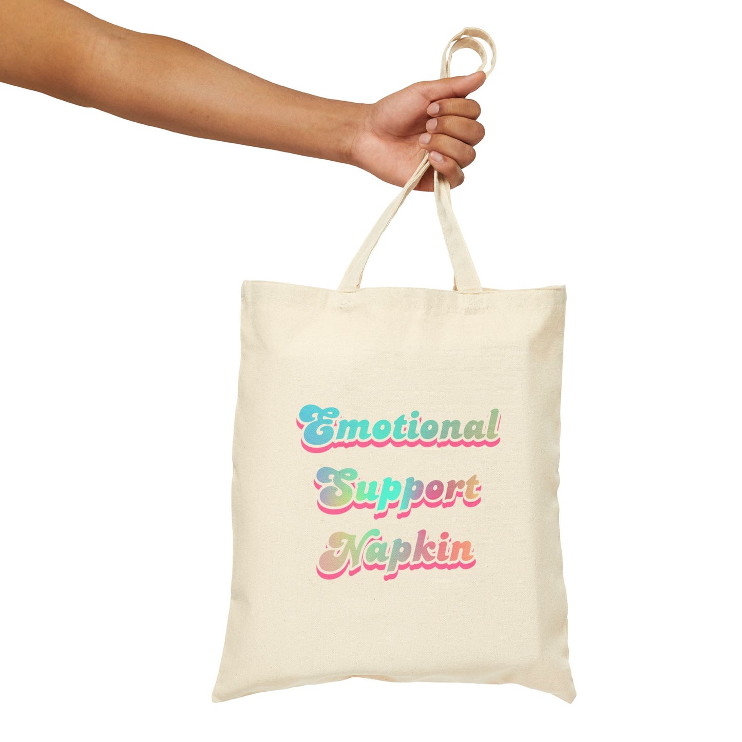Emotional Support Napkin Tote Bag