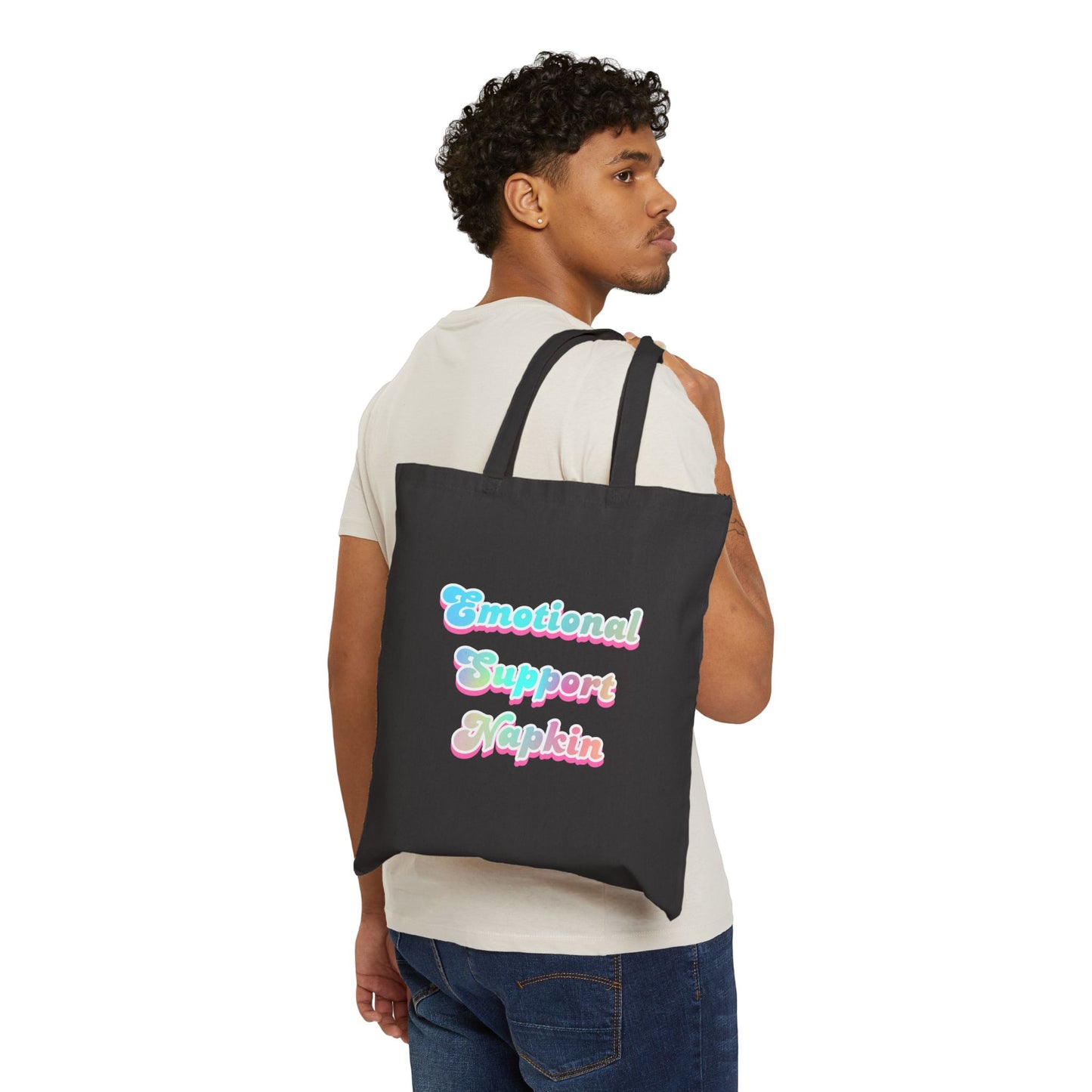 Emotional Support Napkin Tote Bag