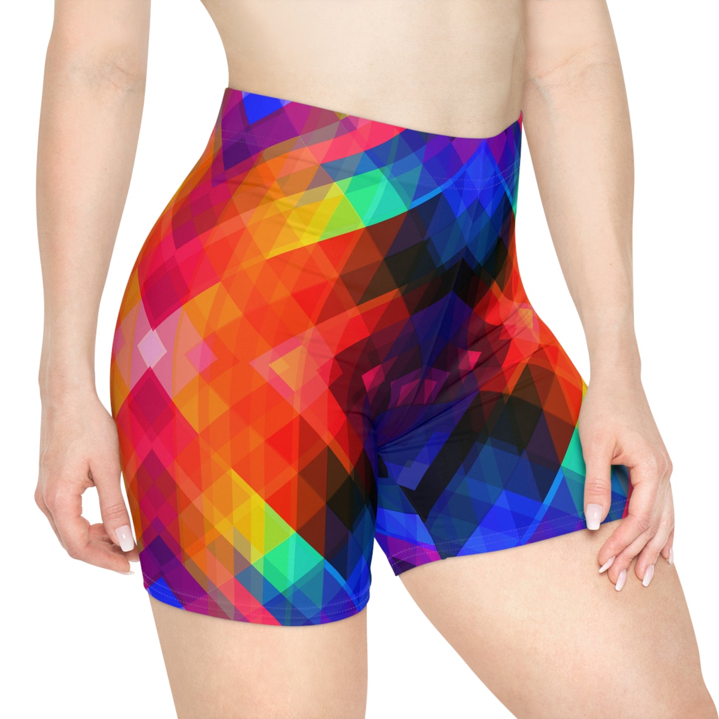 Mountain of Color Biker Shorts