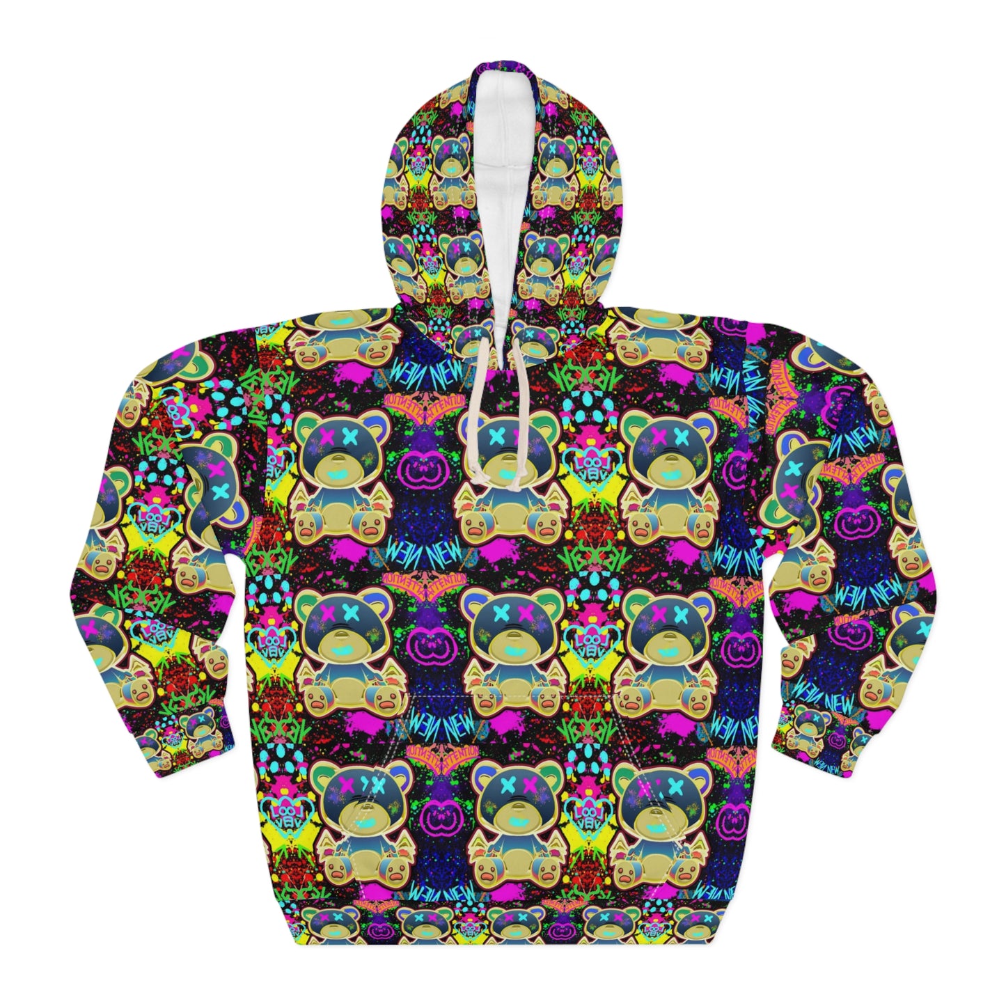 Graffiti Bear Hoodie