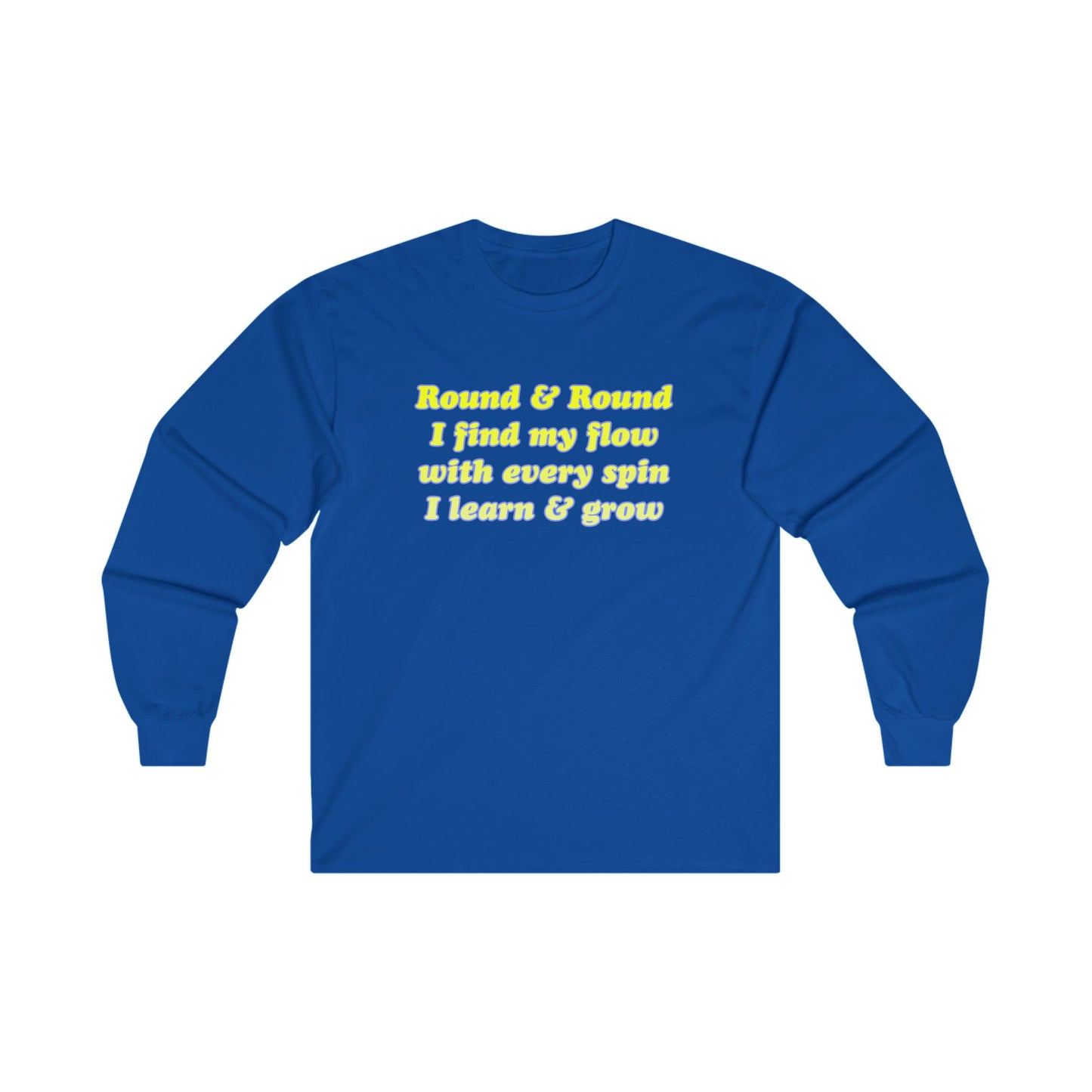 Round & Round I Find My Flow Long Sleeve Tee