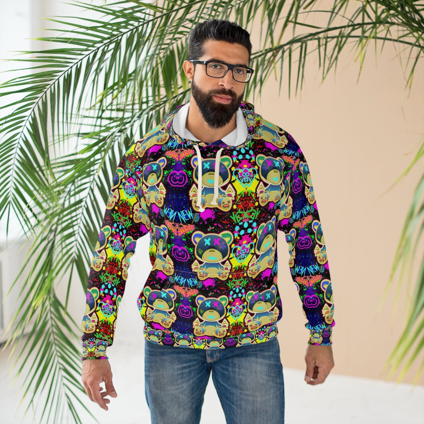 Graffiti Bear Hoodie