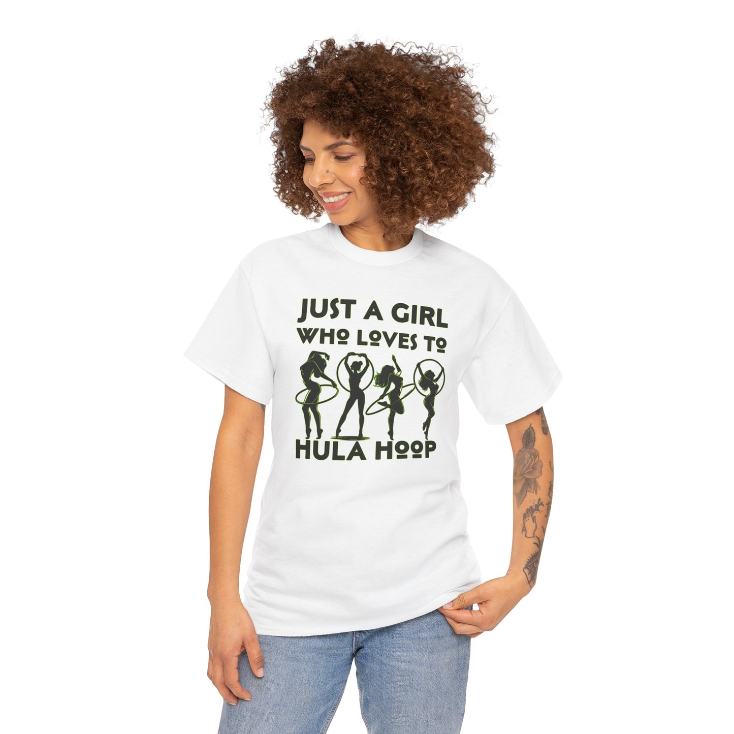 Just A Girl Who Loves To Hula Hoop T-Shirt