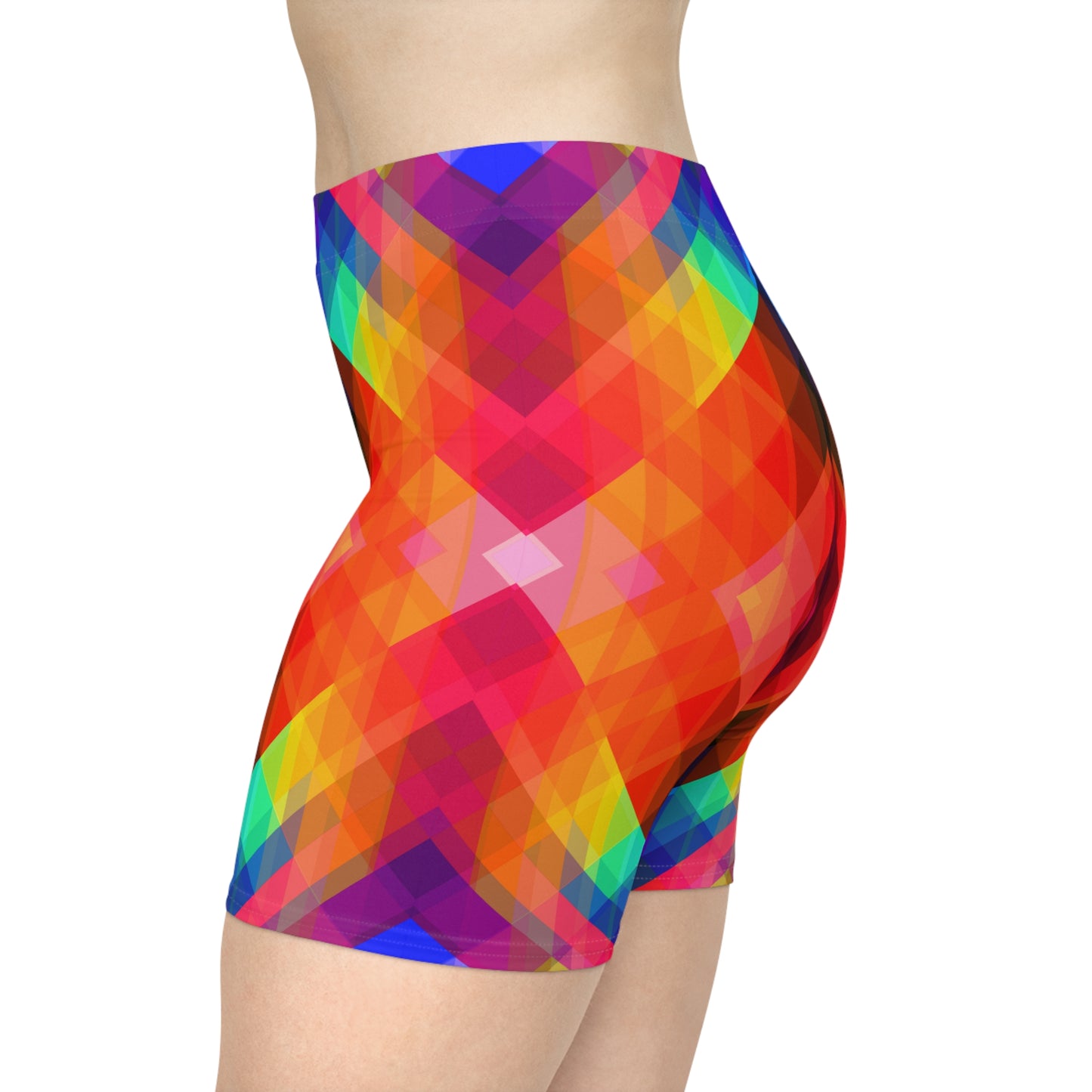Mountain of Color Biker Shorts