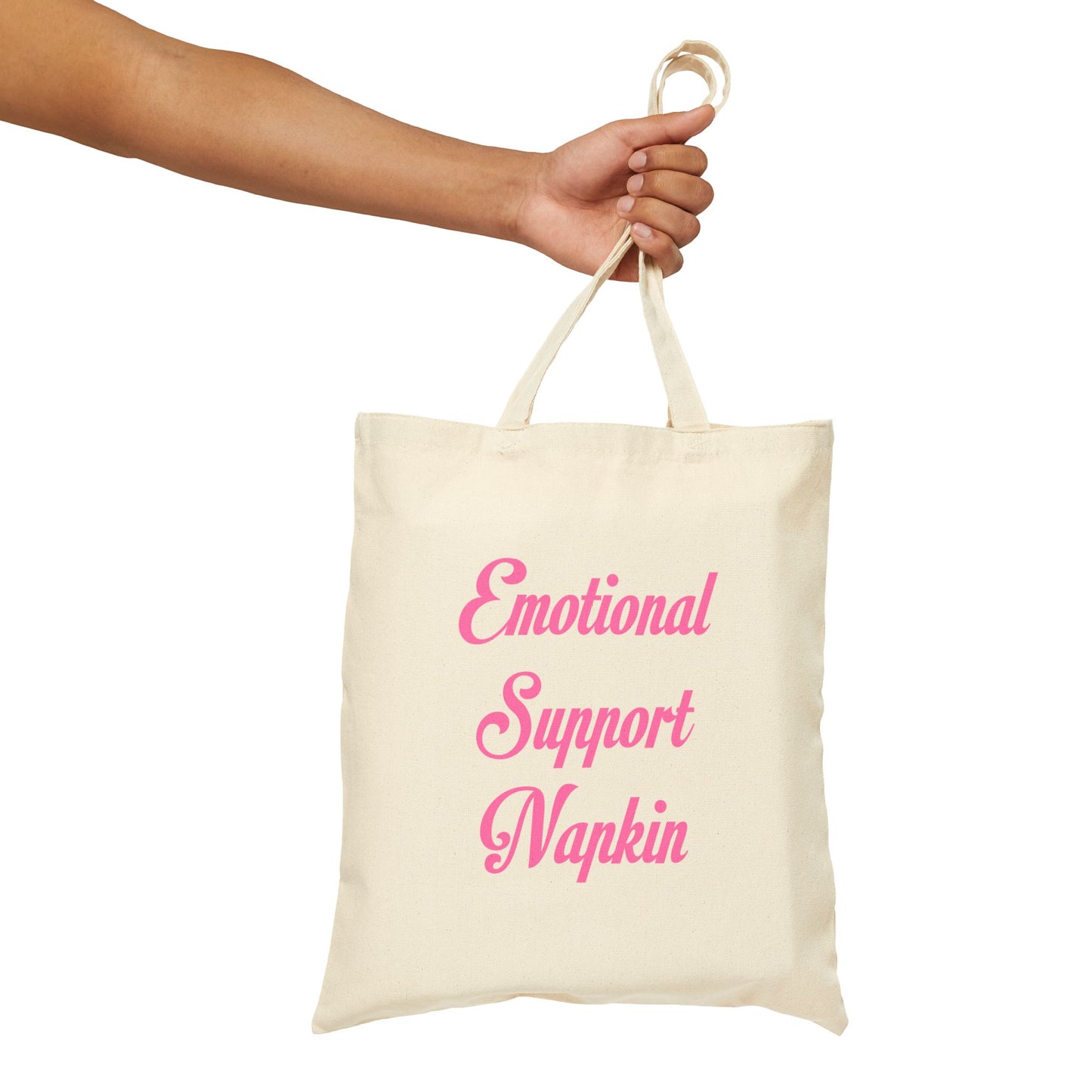 Emotional Support Napkin Tote Bag
