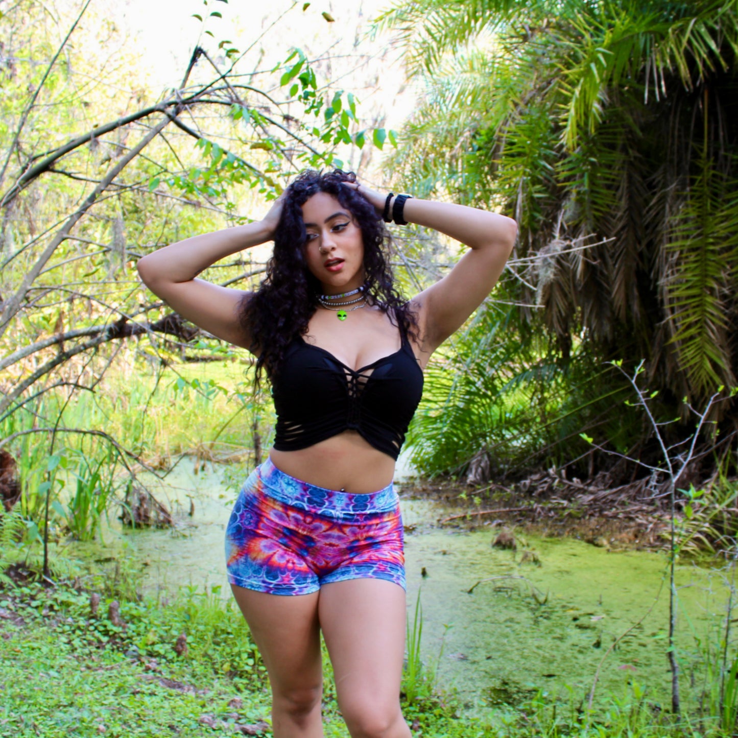 Plasma Daisy Shorts