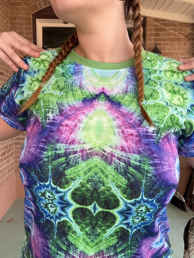 Plasma Daisy T-Shirt Dress