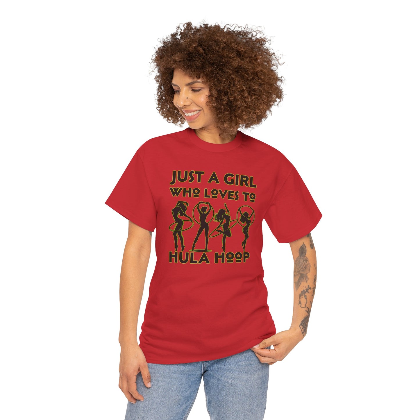 Just A Girl Who Loves To Hula Hoop T-Shirt