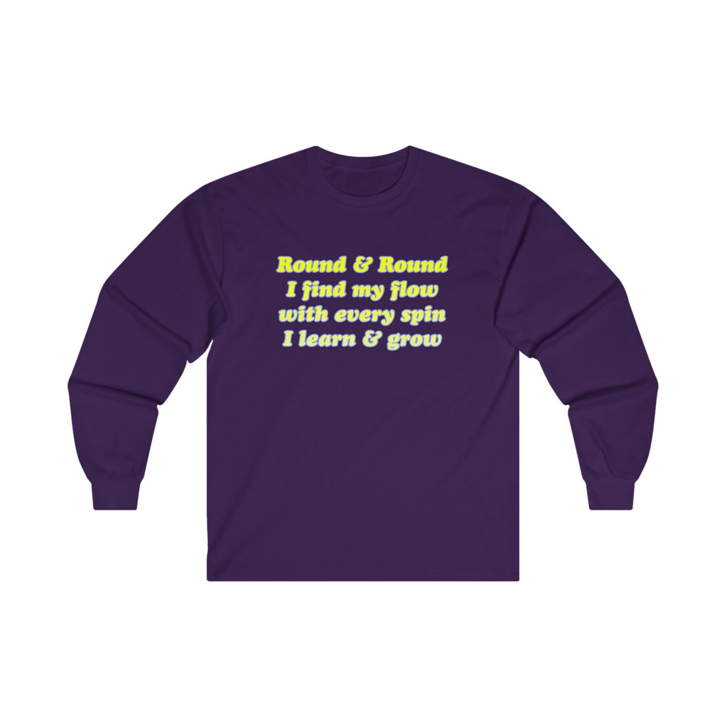 Round & Round I Find My Flow Long Sleeve Tee