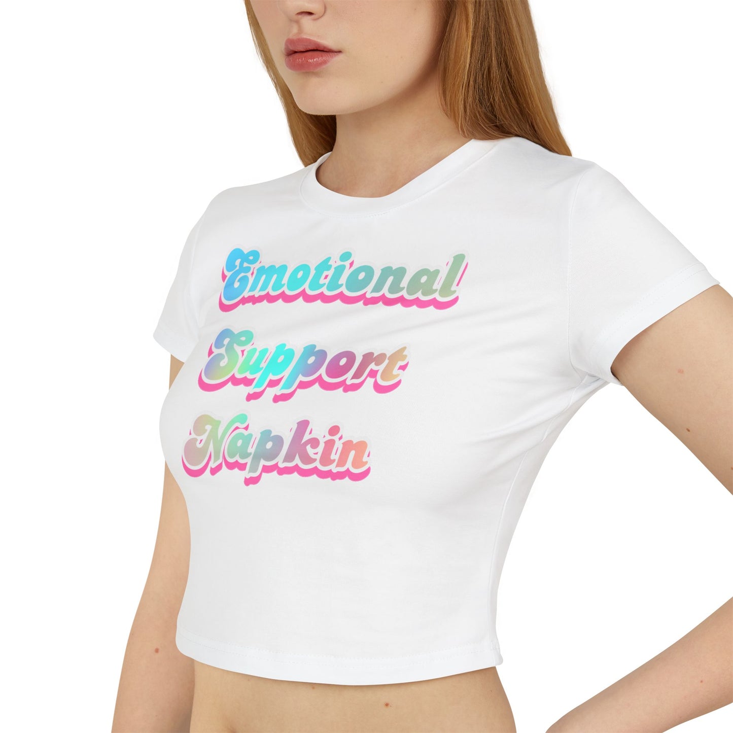 Emotional Support Napkin Crop Top