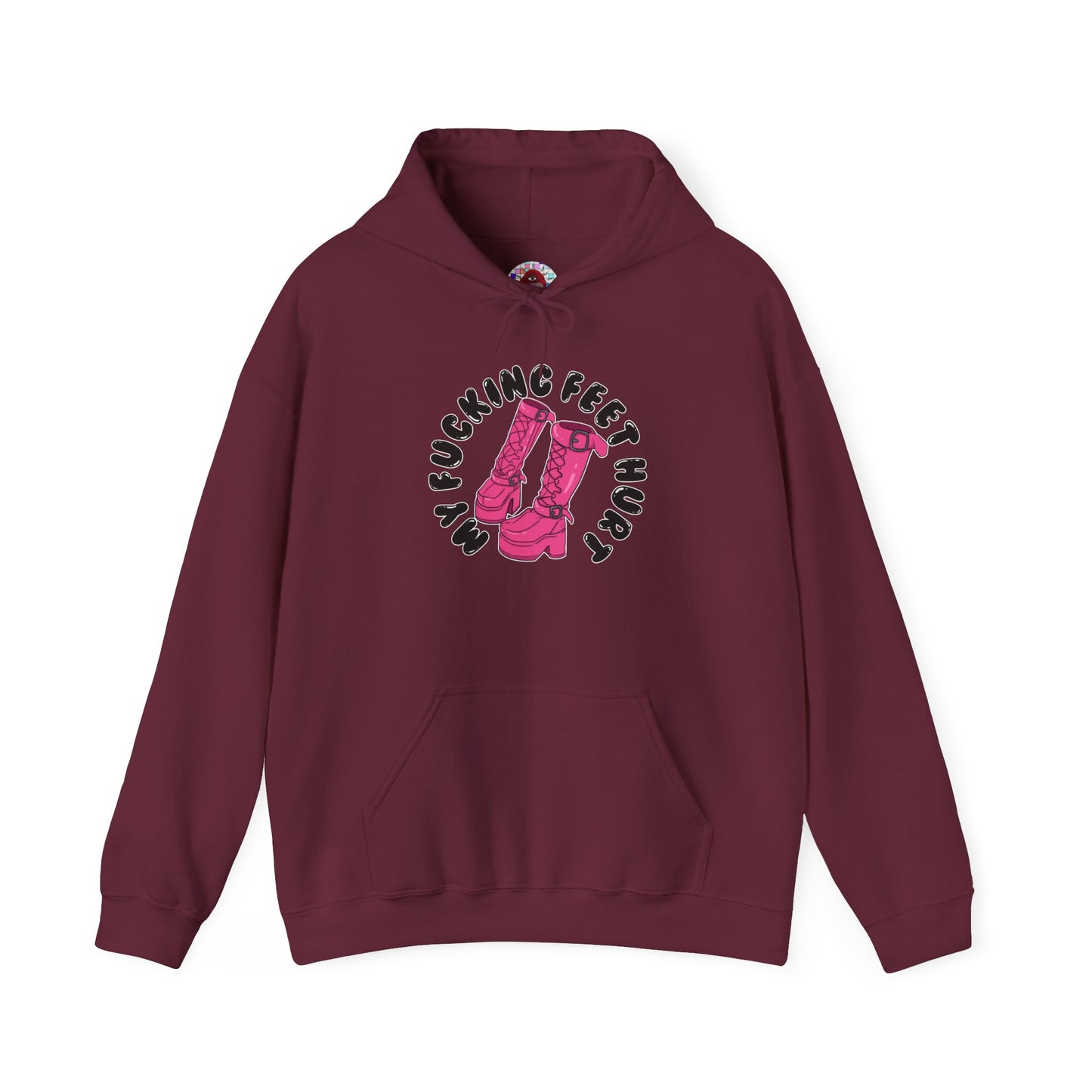 My Feet Hurt Hooded Sweatshirt