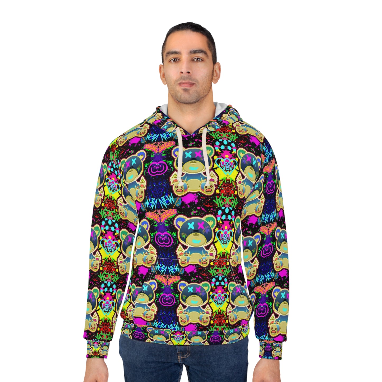 Graffiti Bear Hoodie