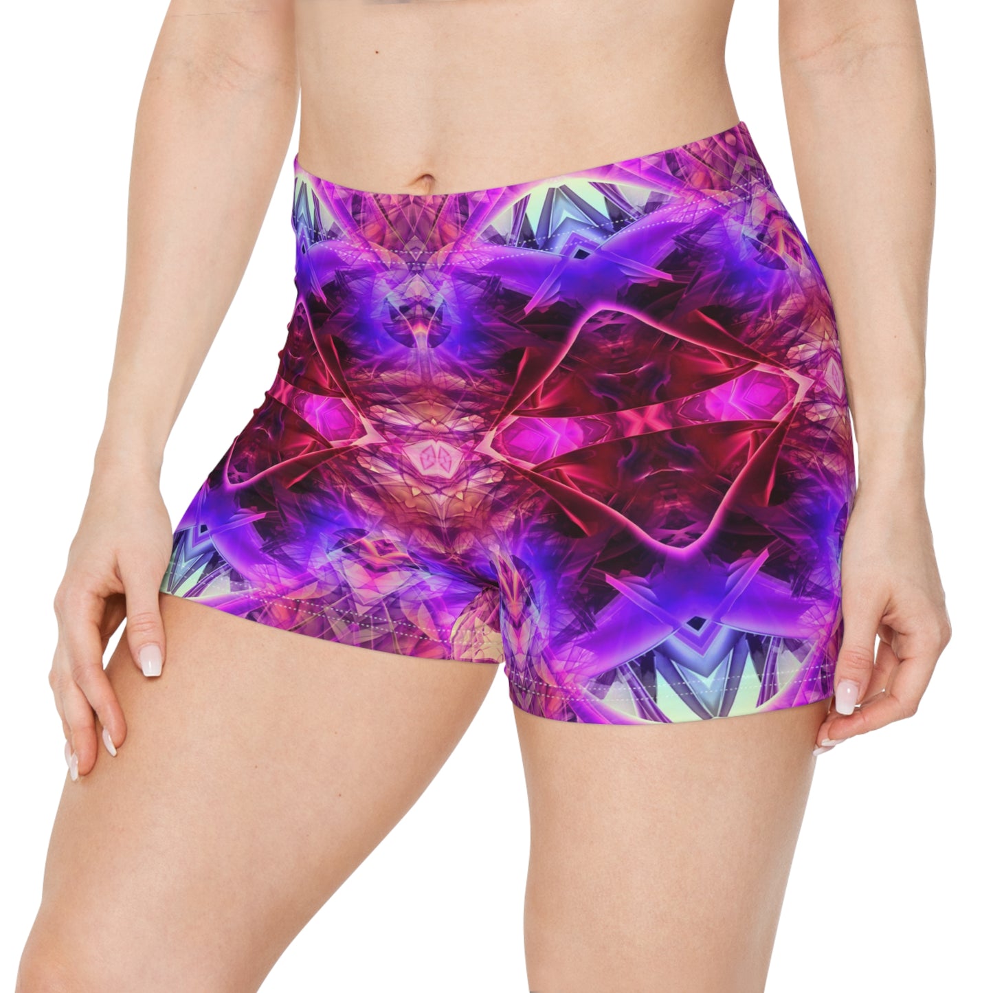 Purple Crystal Shorts