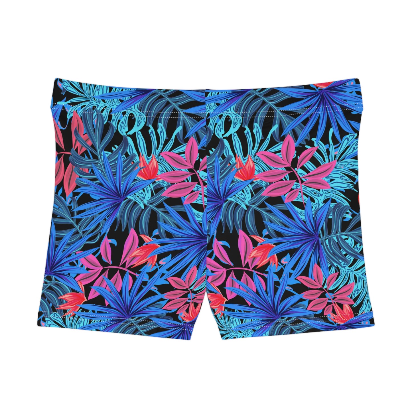Blue Floral Shorts