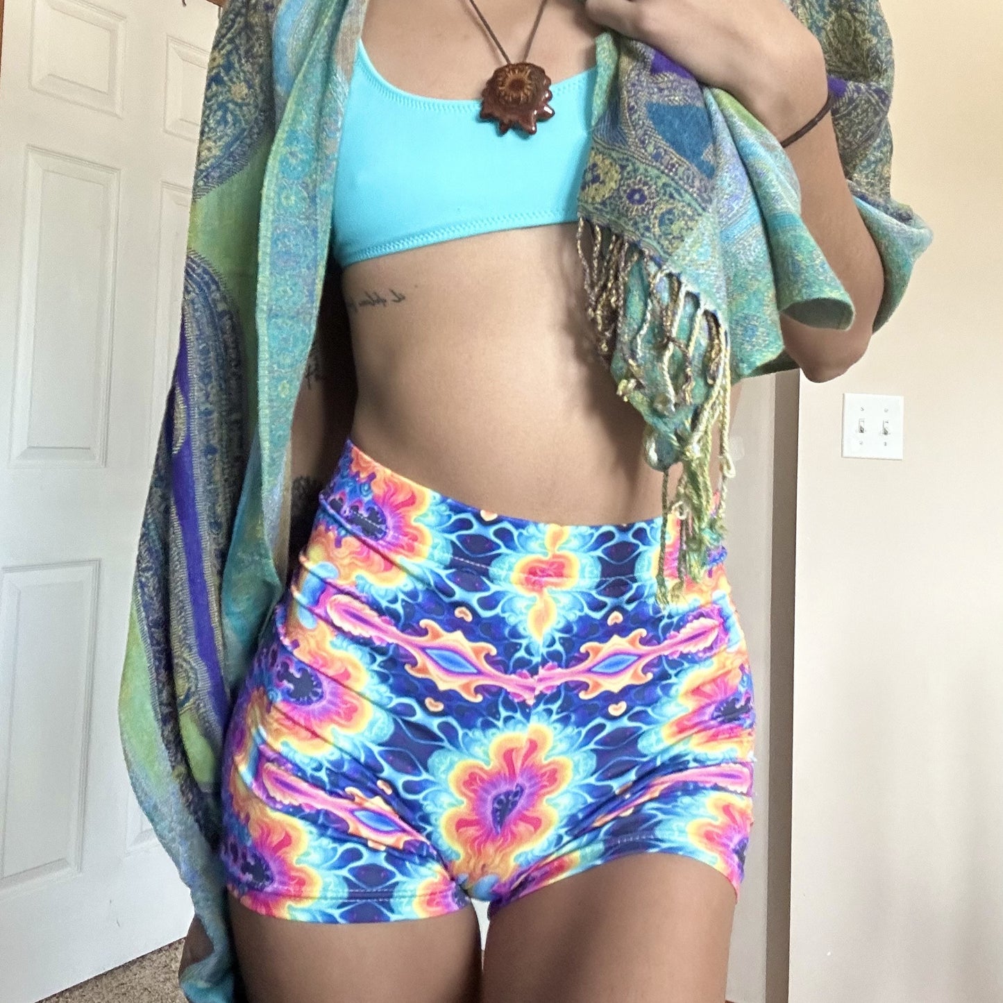 Psychedelic Water Shorts