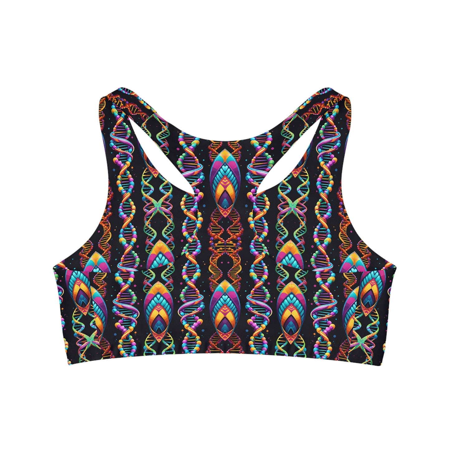 Trippy DNA Sports Bra