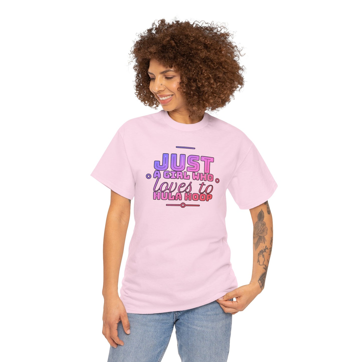 Just A Girl Who Loves To Hula Hoop T-Shirt