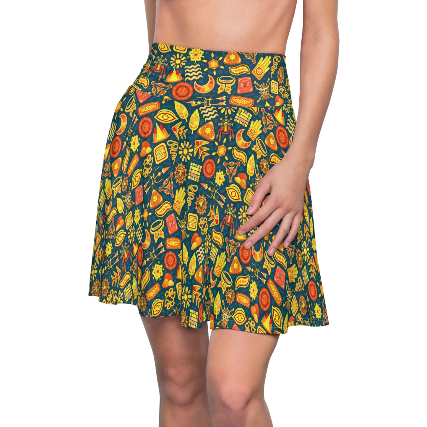 Sun & Moon Skater Skirt