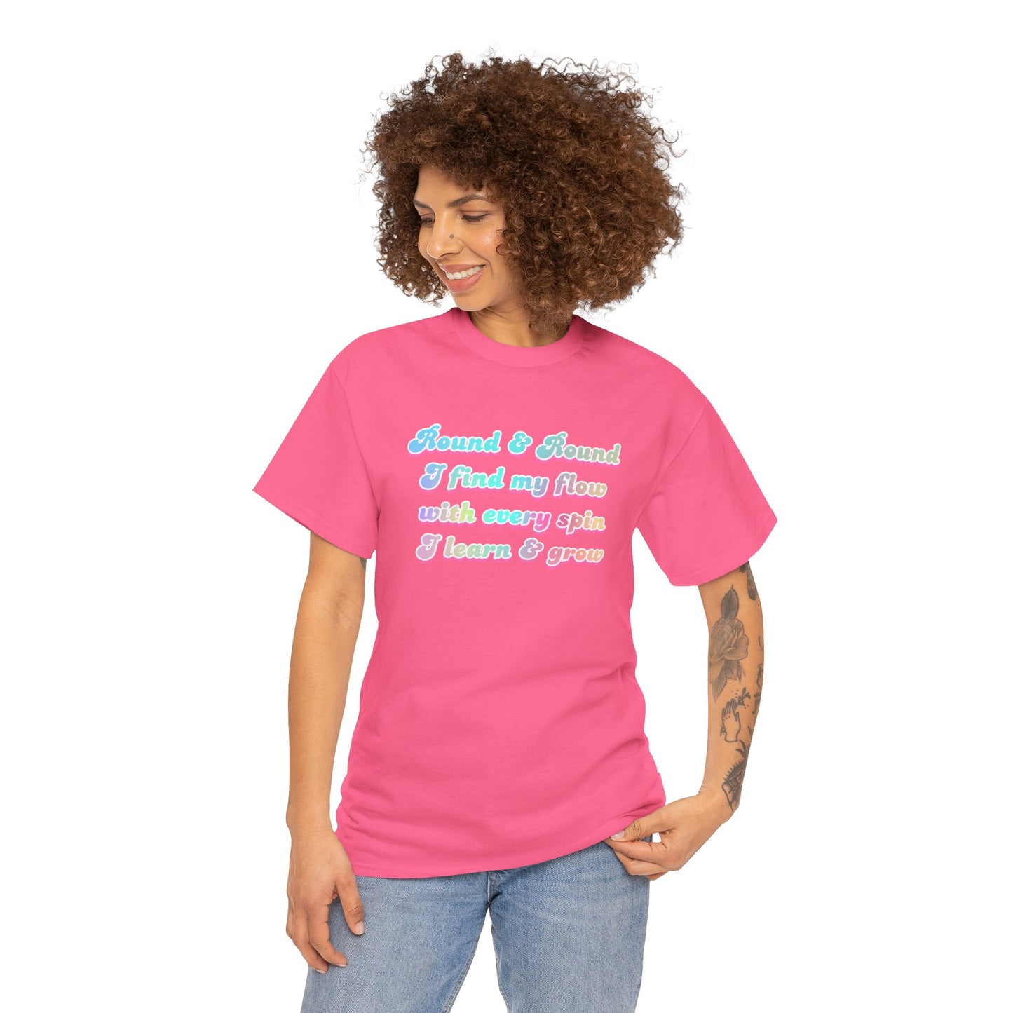 Round & Round I Find My Flow T-Shirt