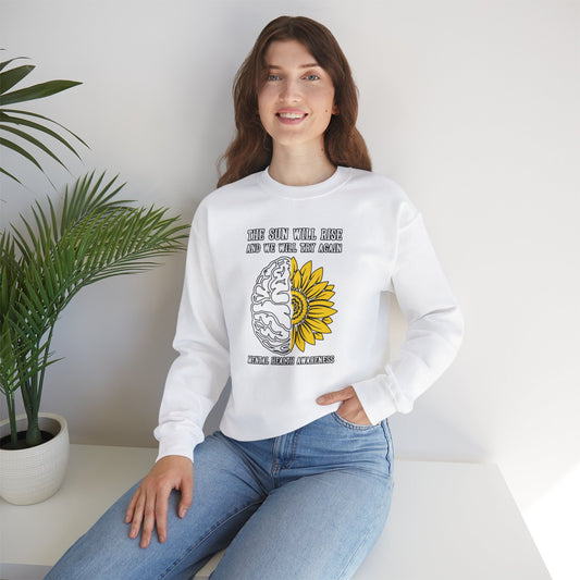 Mental Health Awareness Crew Neck Sweatshirt