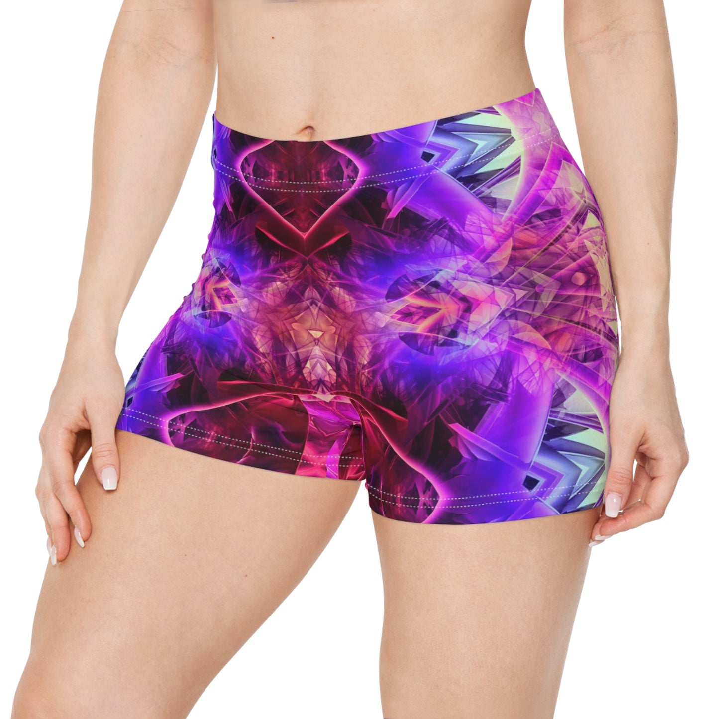 Purple Crystal Shorts