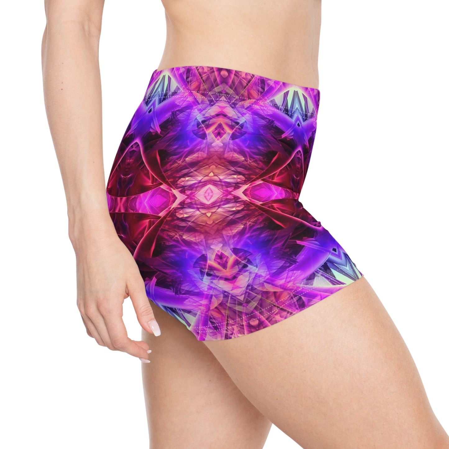 Purple Crystal Shorts