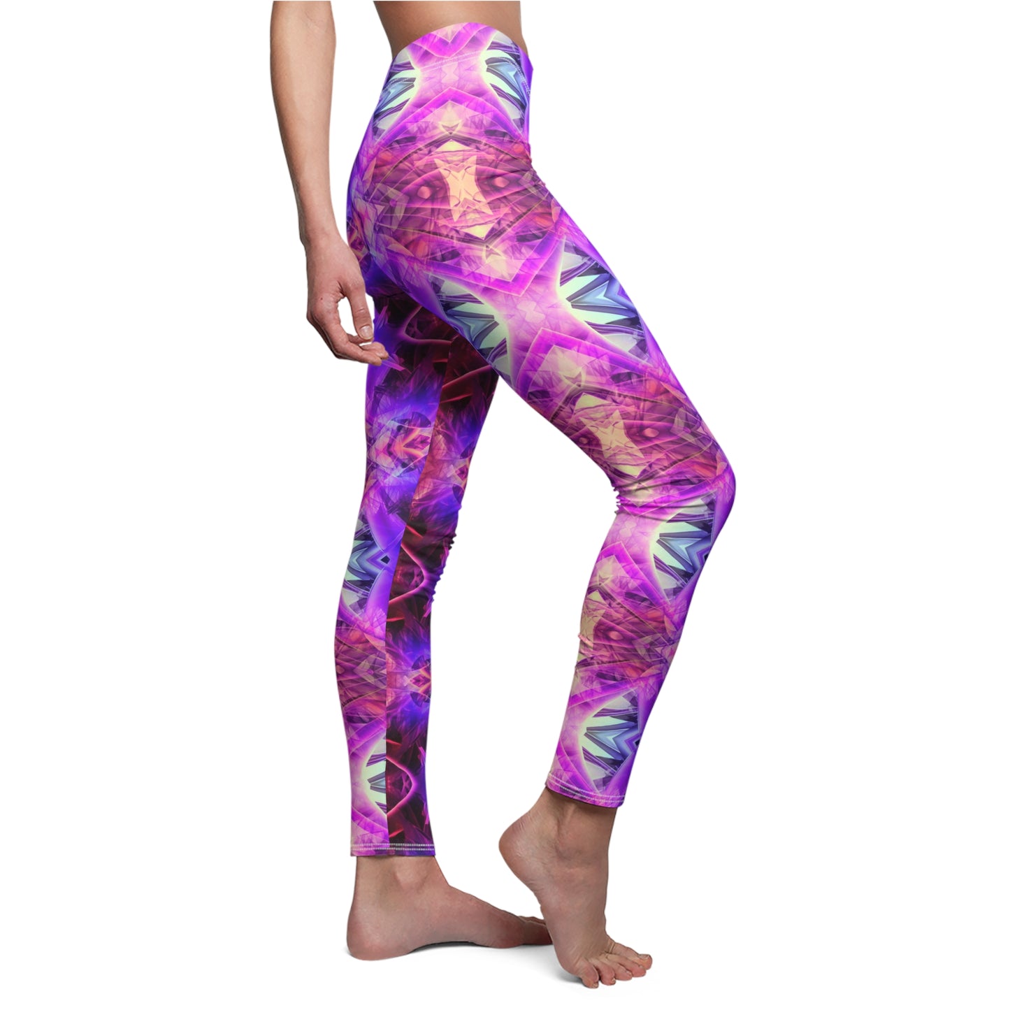 Purple Crystal Leggings