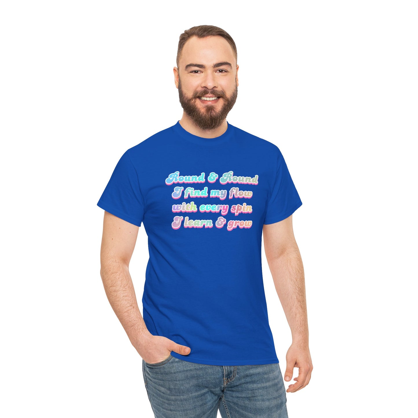 Round & Round I Find My Flow T-Shirt