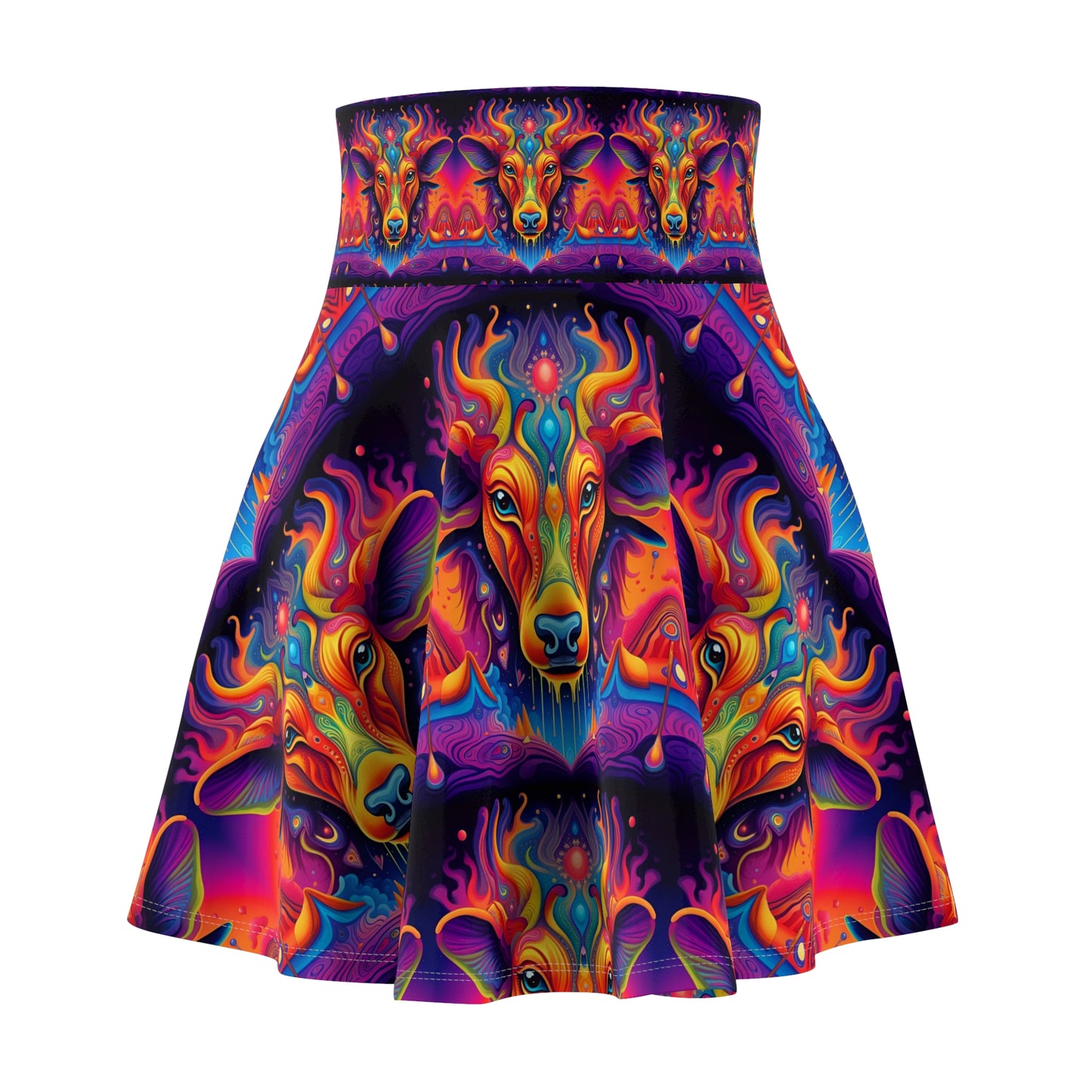 Mystic Elk Skater Skirt