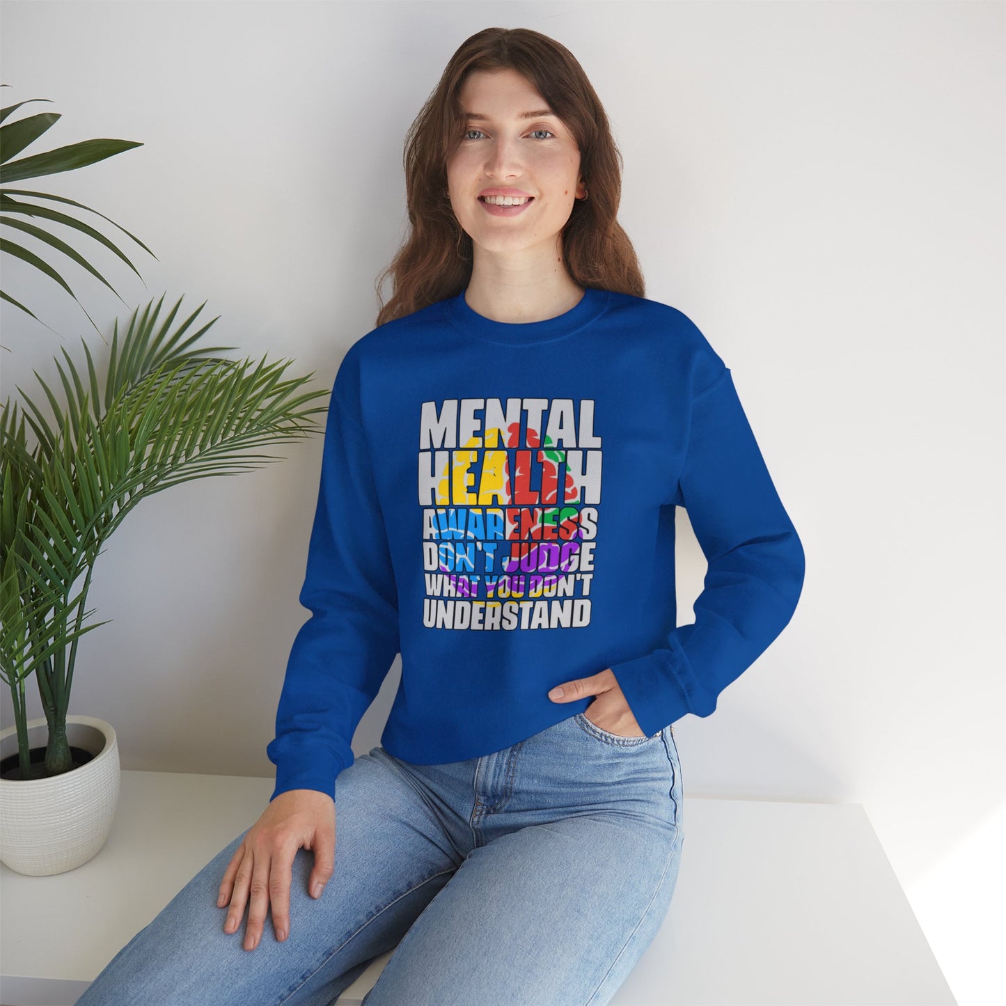 Don't Judge What You Don't Understand Crew Neck Sweatshirt