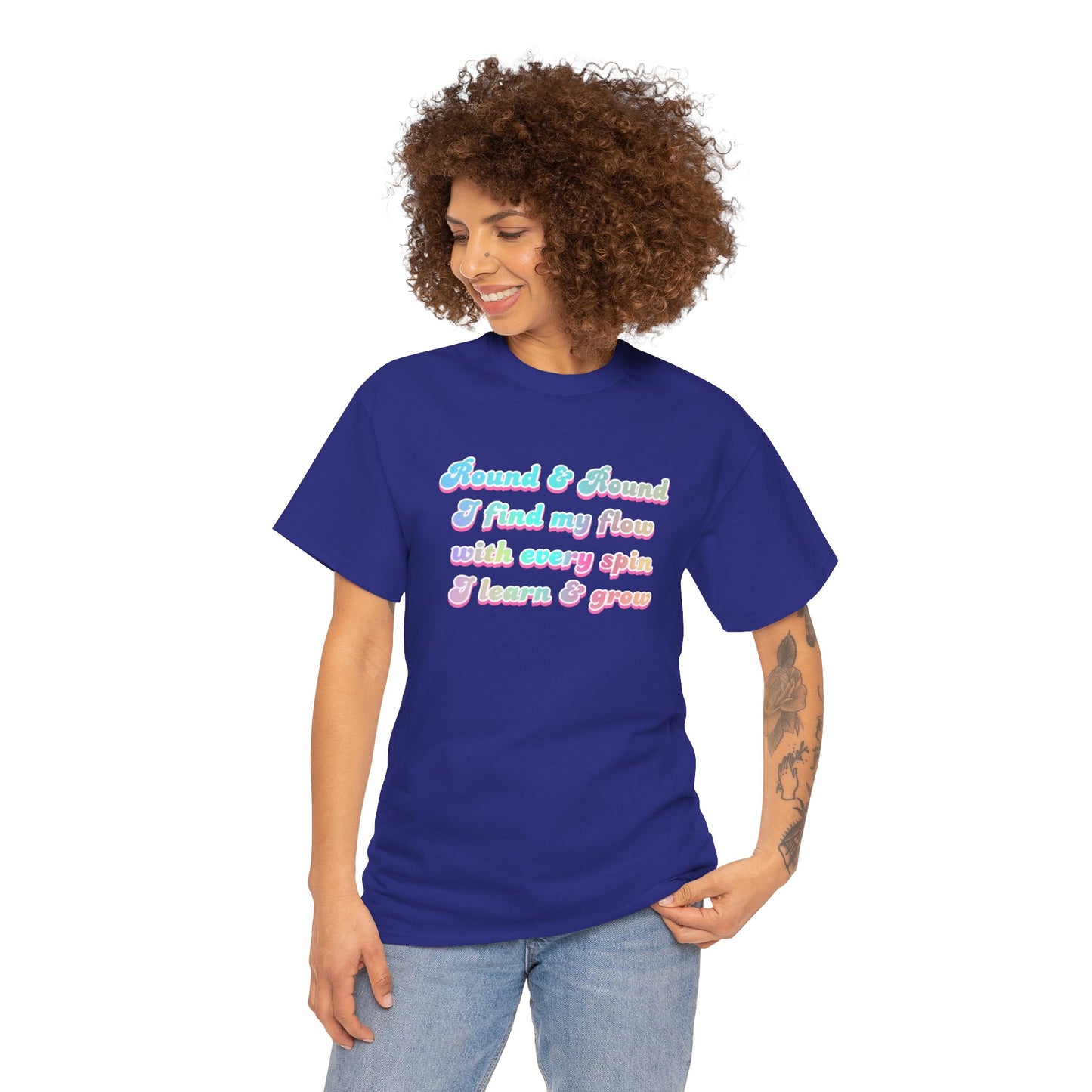 Round & Round I Find My Flow T-Shirt