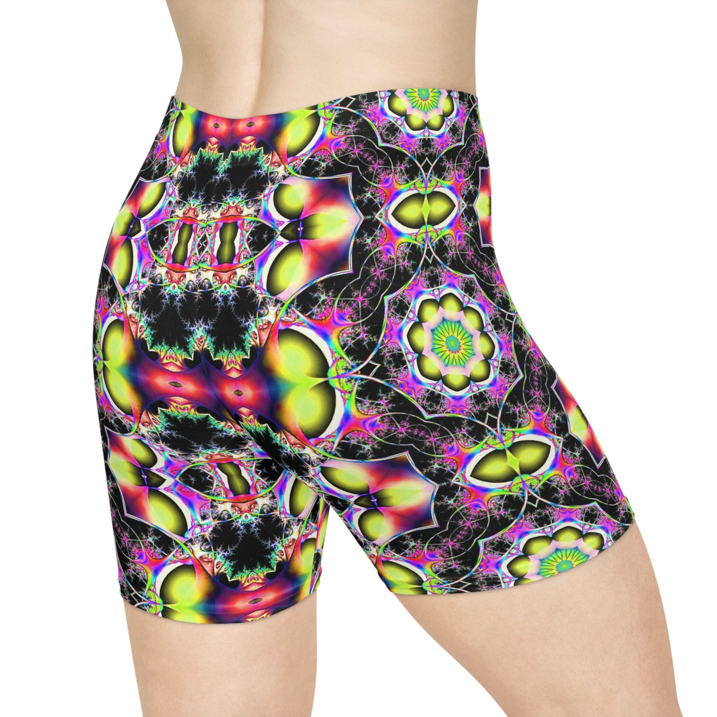 Pinkadelic Biker Shorts