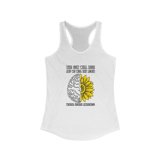 Mental Health Awareness Racerback Tank