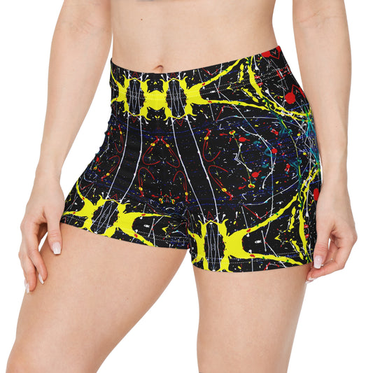 Paint Splatter Shorts