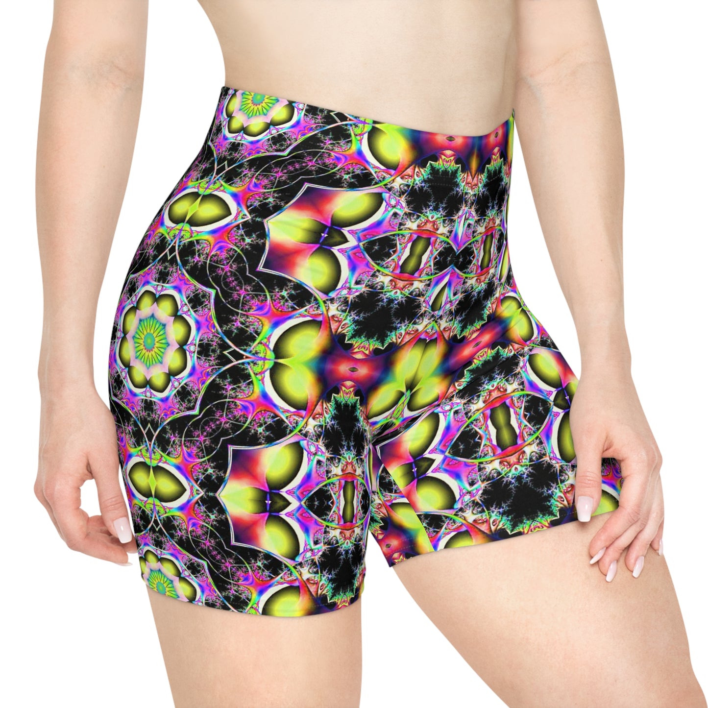 Pinkadelic Biker Shorts