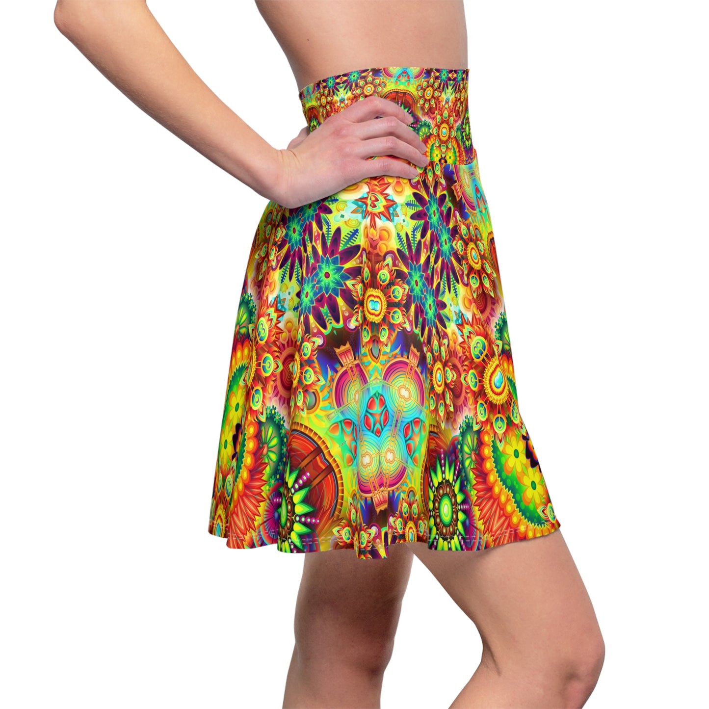 Flower Garden Skater Skirt