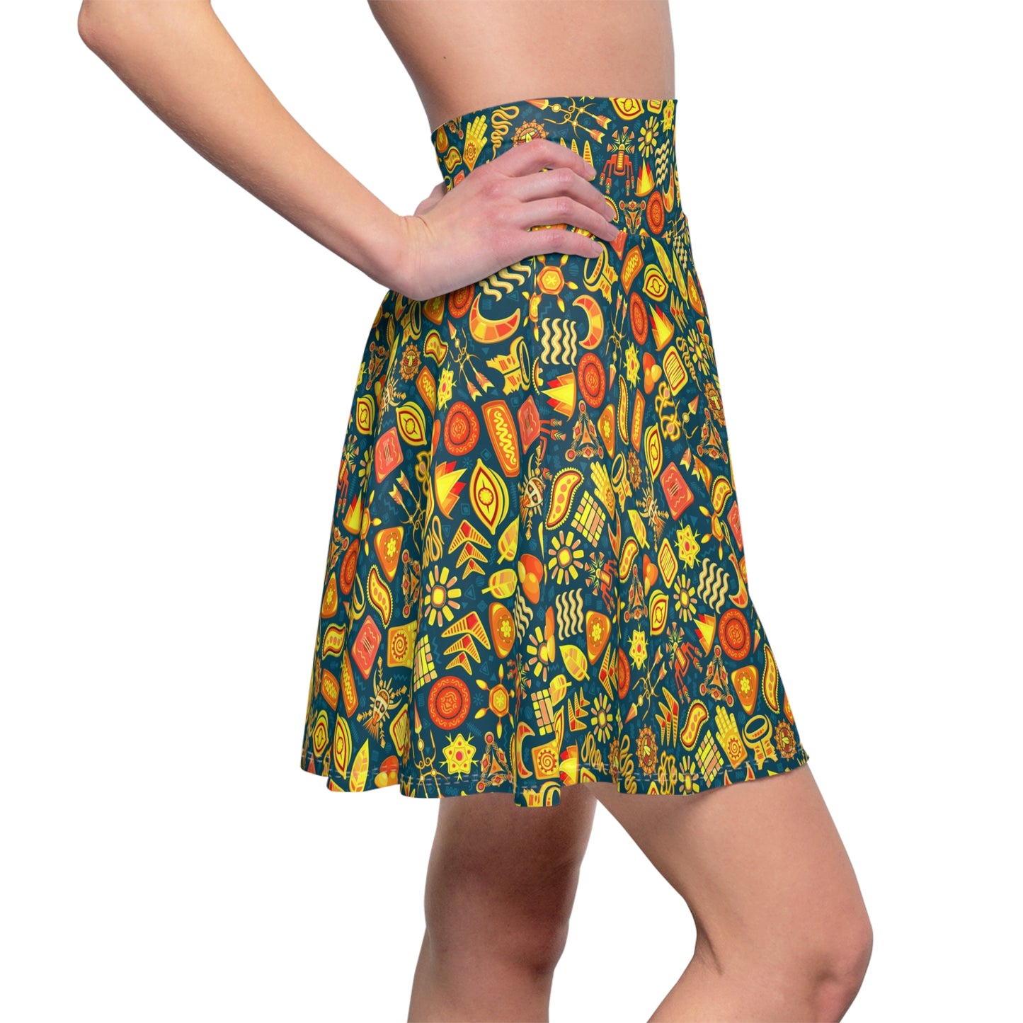 Sun & Moon Skater Skirt