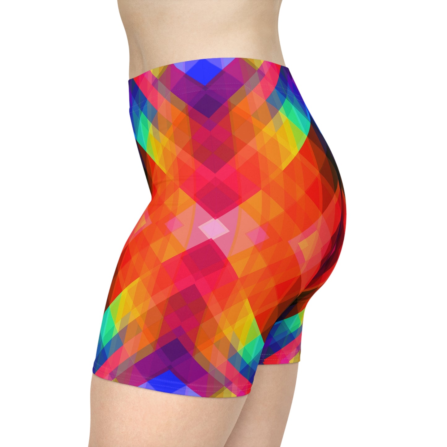 Mountain of Color Biker Shorts