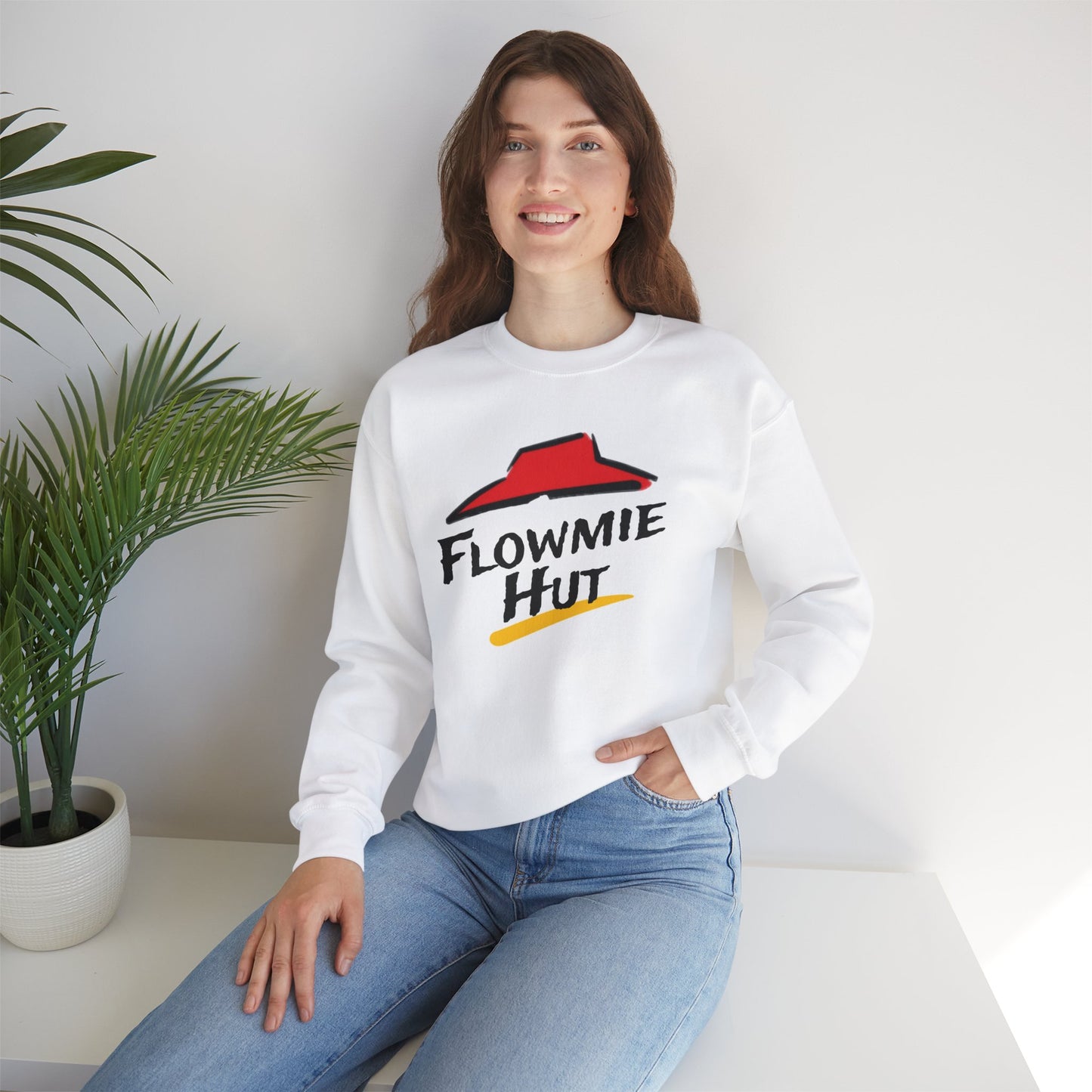 Flowmie Hut Crew Neck Sweatshirt