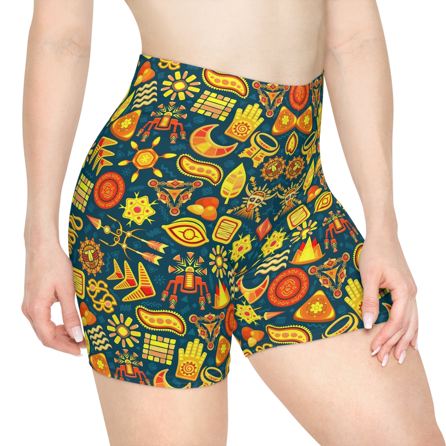 Sun & Moon Biker Shorts