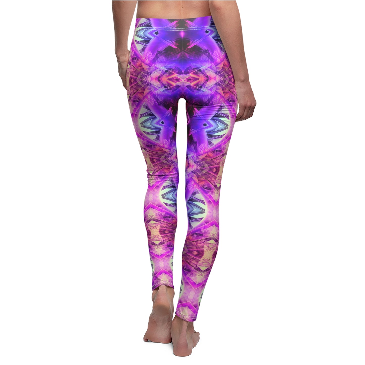 Purple Crystal Leggings