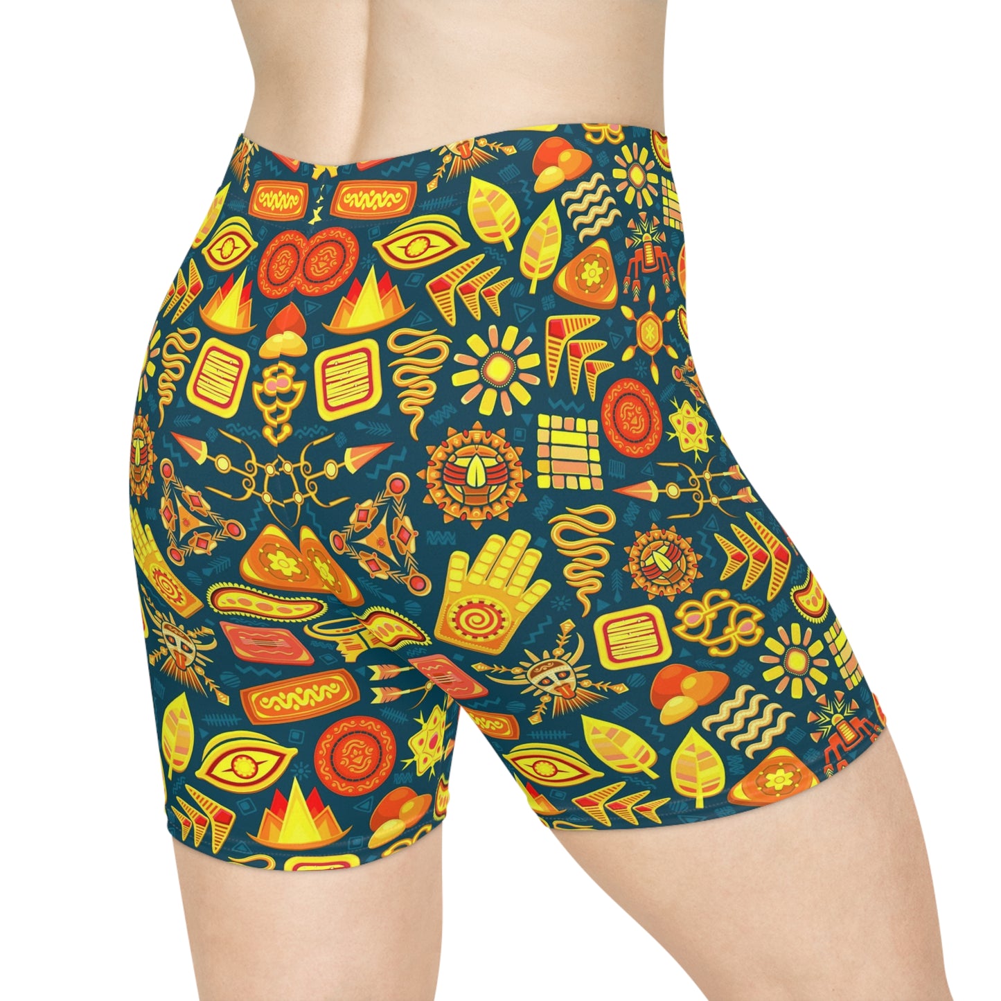 Sun & Moon Biker Shorts