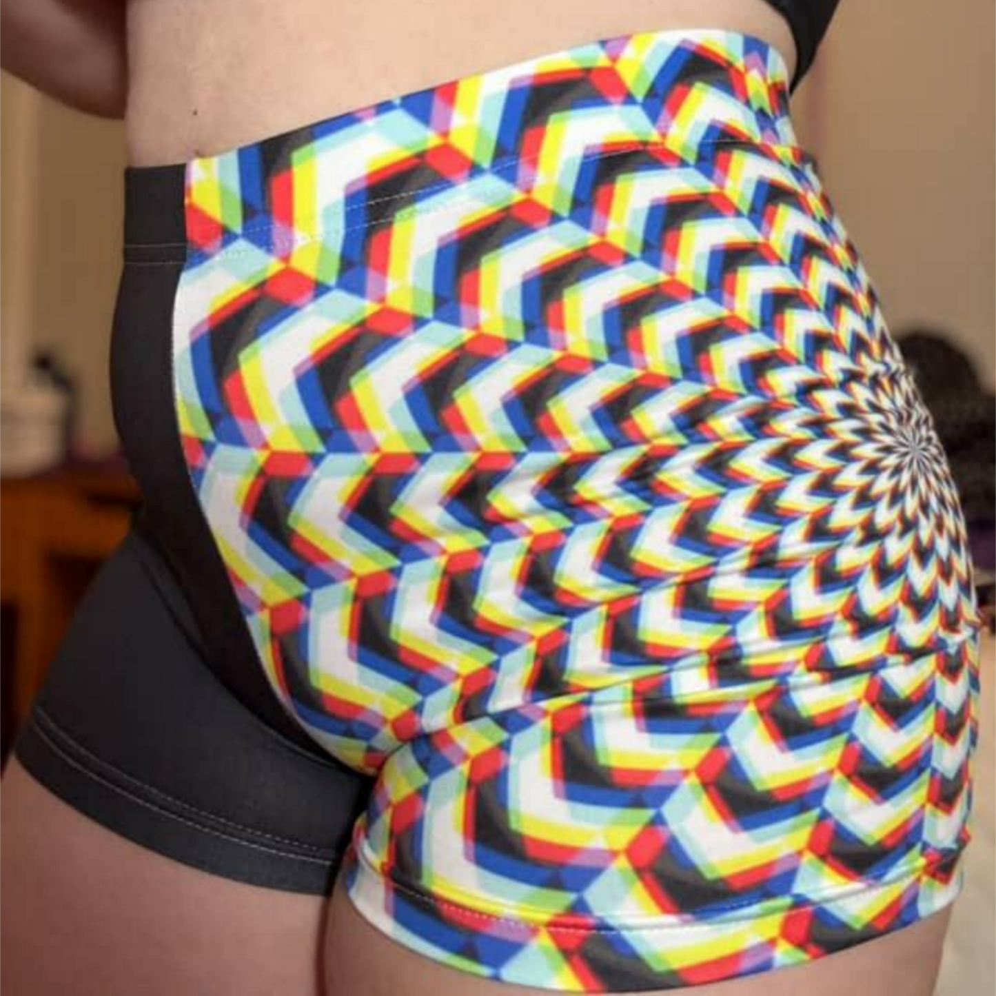 Split Glitch Trip Shorts
