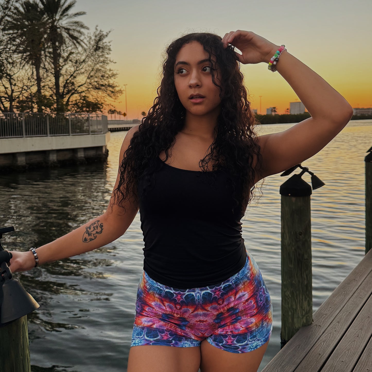 Plasma Daisy Shorts
