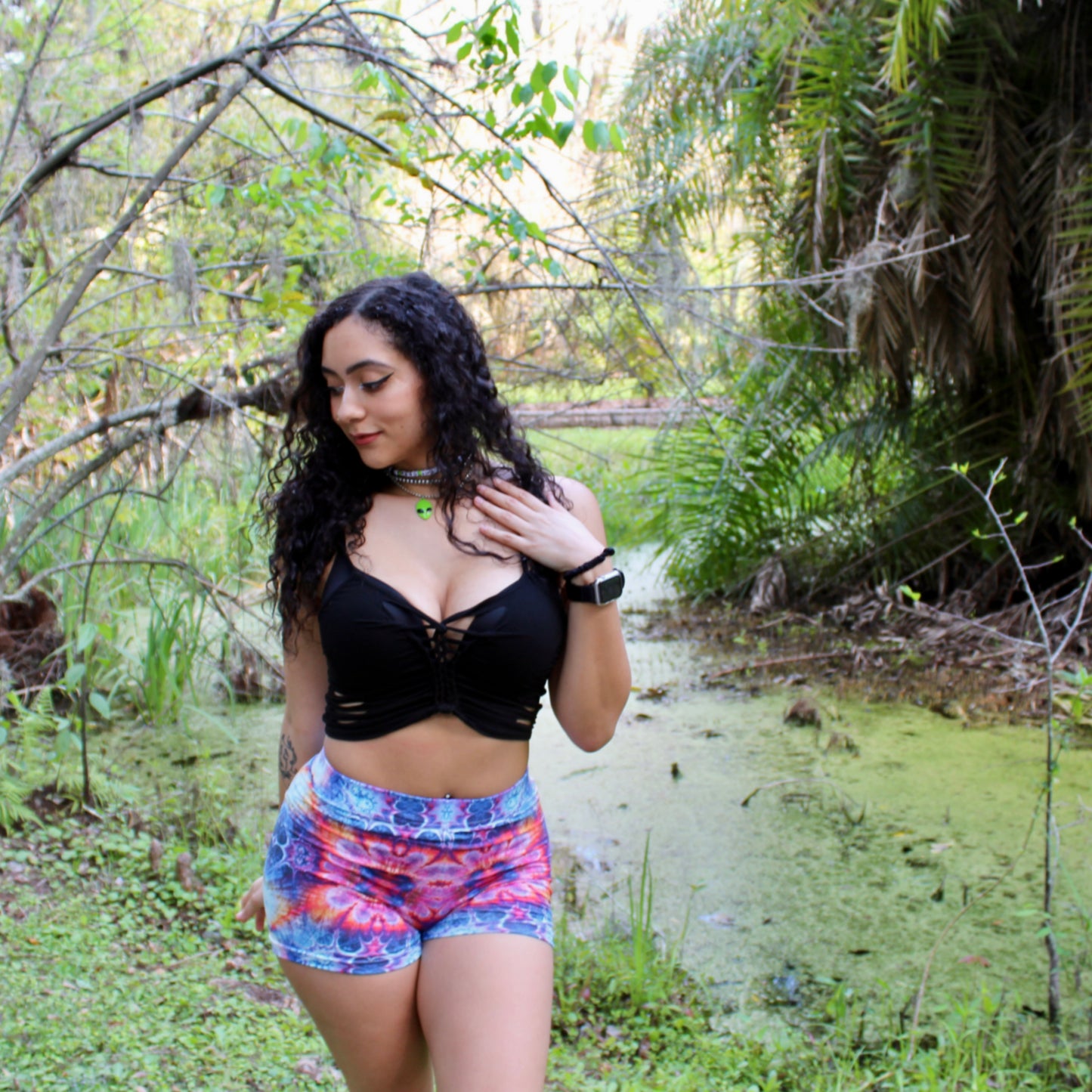 Plasma Daisy Shorts