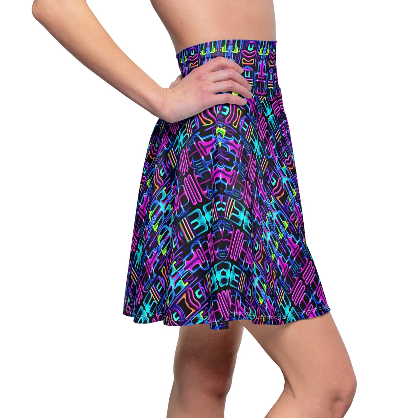 Smirk & Splash Skater Skirt