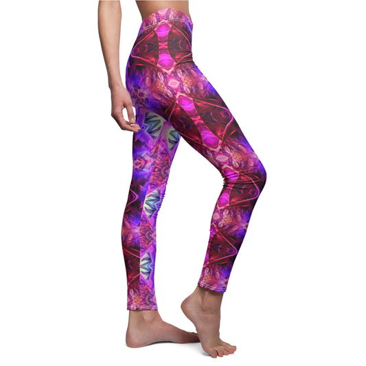 Purple Crystal Leggings