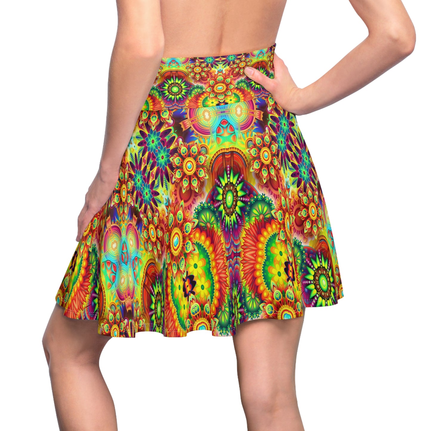 Flower Garden Skater Skirt