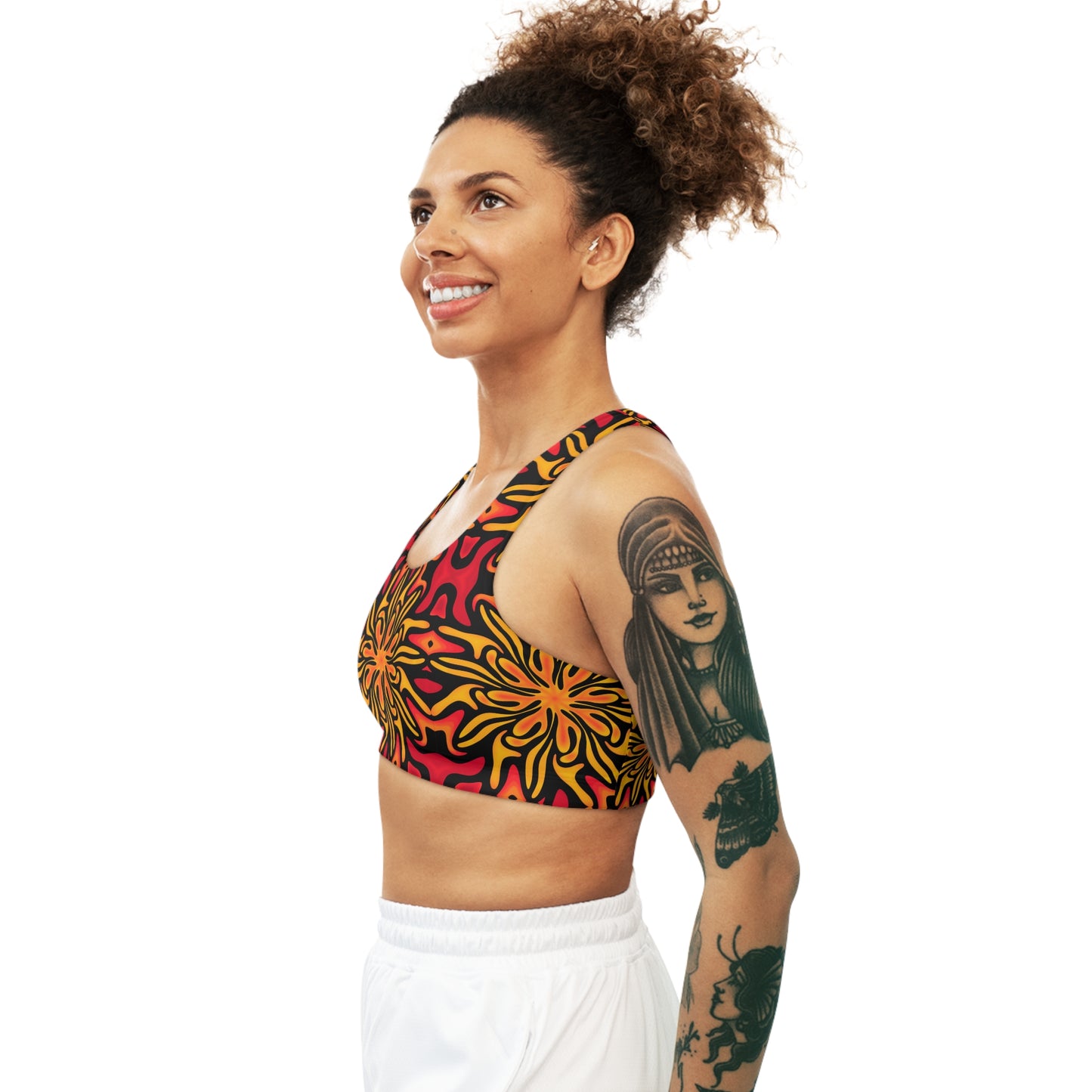 Wonky Waves Sports Bra