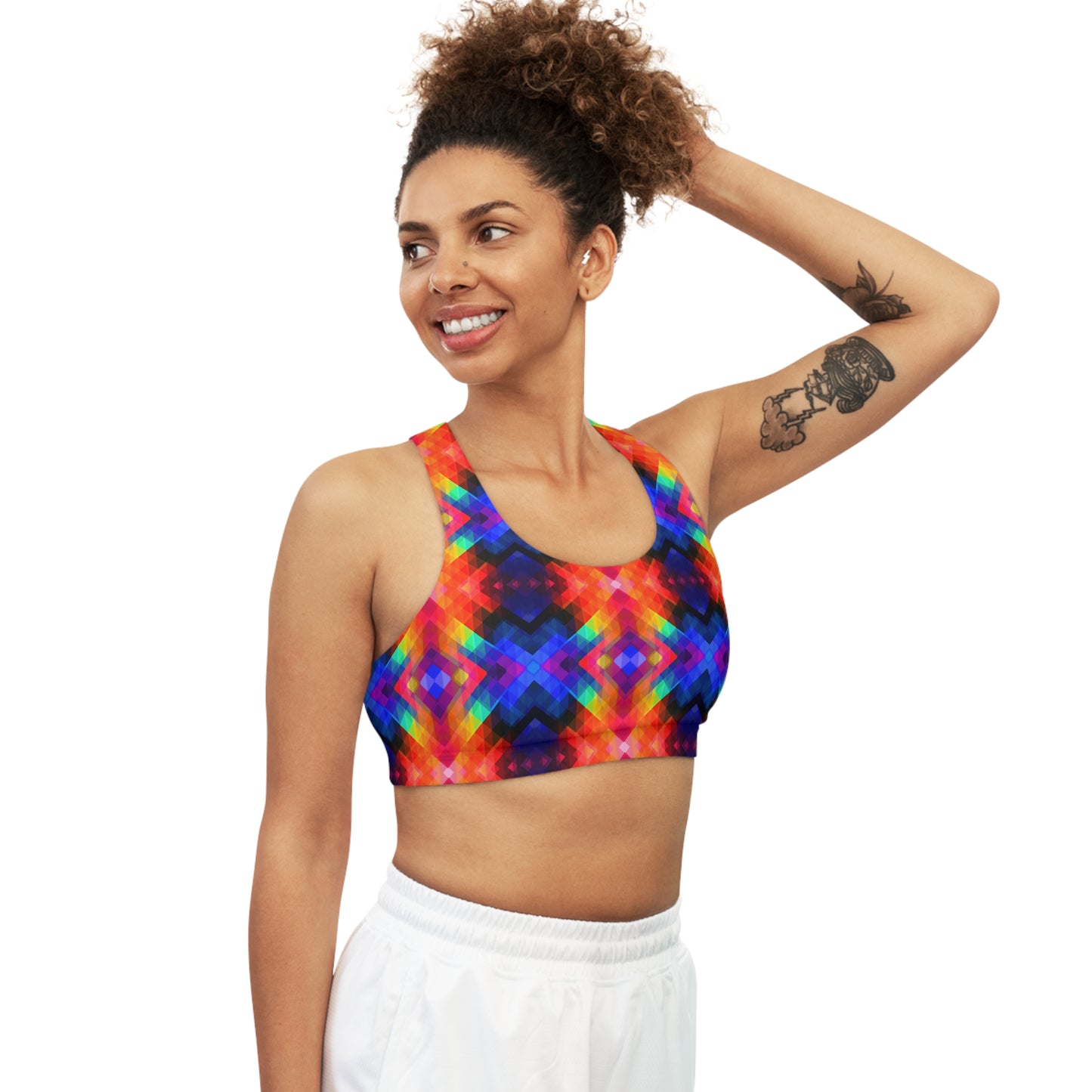 Mountain Of Color Sports Bra